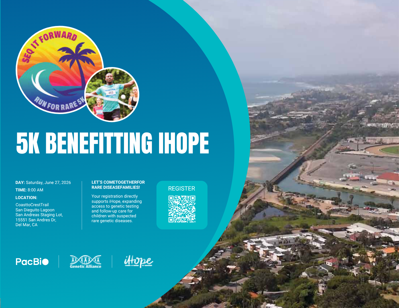 Seq it Forward: Run for Rare 5k + Fun Run